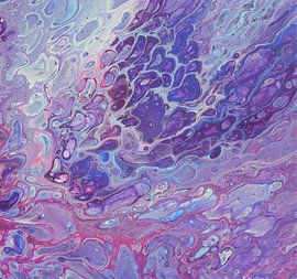 Purple Pour by Monique van Kipshagen - Heartwarming Arts
