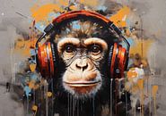 DJ-Affe von Andreas Magnusson Miniaturansicht