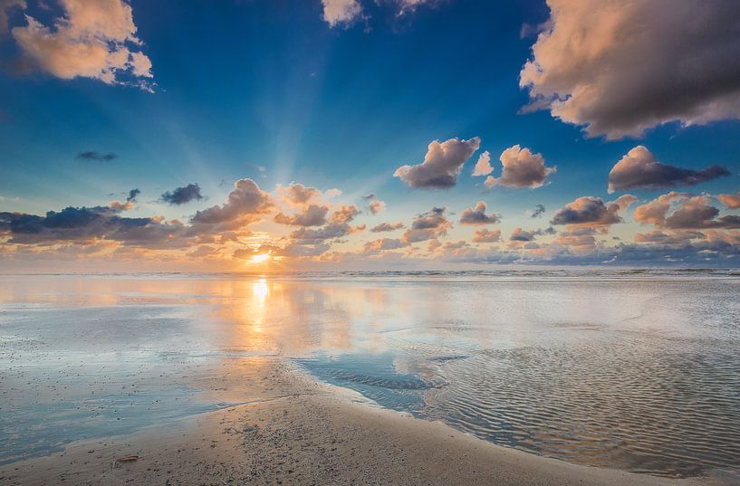 Klassischer Sonnenuntergang von Jurjen Veerman