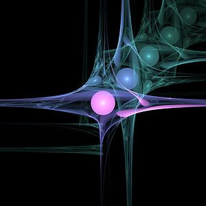 3d illustration render of a fractal