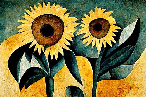 Zonnebloemen