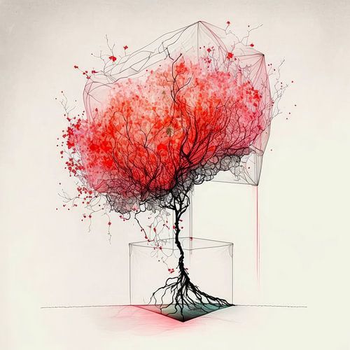 Roter Wald RED BLOSSOM