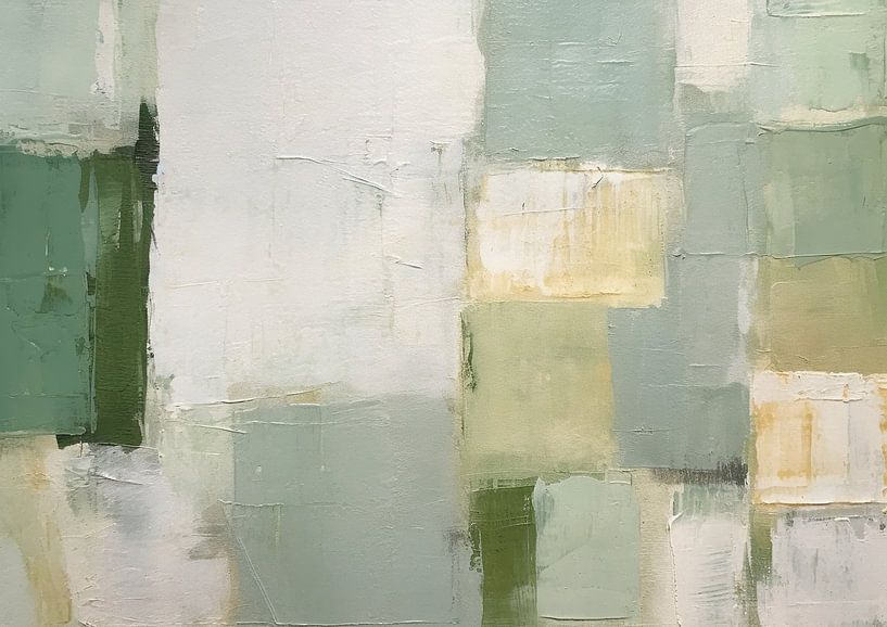 Grey-Green 82.88 by ARTEO Paintings