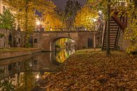 Nieuwegracht à Utrecht le soir - 9 par Tux Photography Aperçu