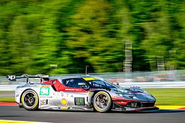 Ferrari 296 GT3 racecar at Spa Francorchamps by Sjoerd van der Wal Photography