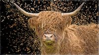 Digitales Gemälde eines stolzen schottischen Highlanders