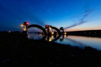 De sluizen bij Driel op de Drielsedijk