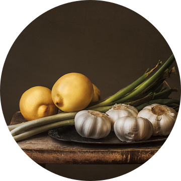 Garlic Companion - stilleven van Studio Caro West