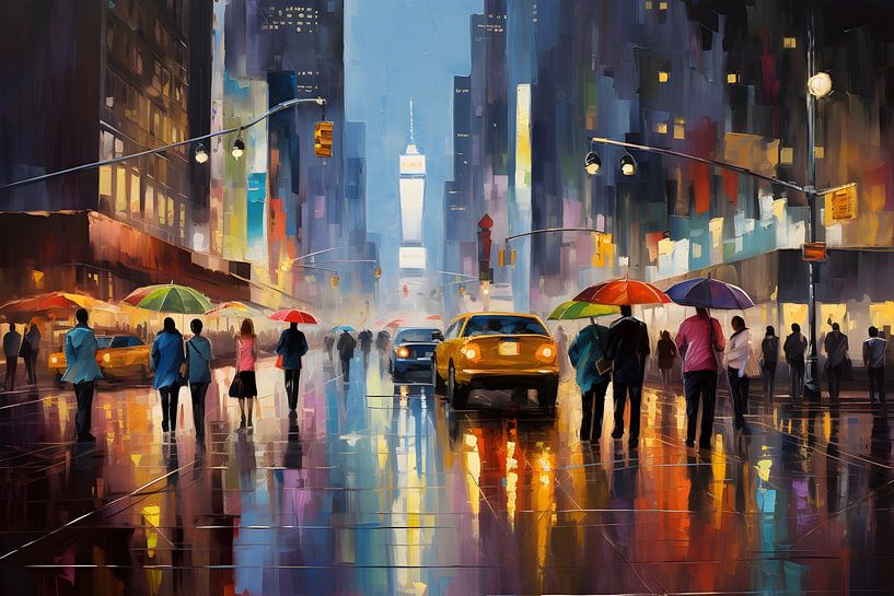 Lights of the city by Heike Hultsch