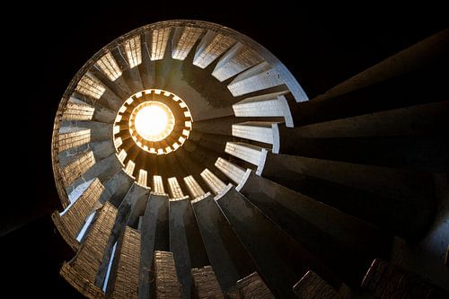 Abstrakte Treppe