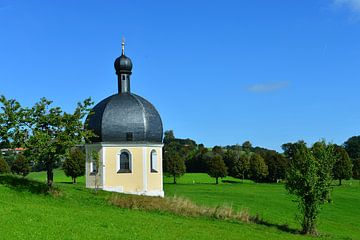 Bedevaartskerk van St Marinus en Anian op de Irschenberg van Ingo Laue