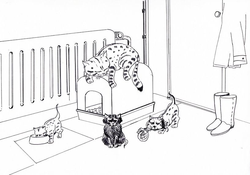 Kattenpaleis by Sasha Butter-van Grootveld