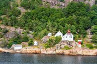 Odderøya Fyr Vuurtoren in Noorwegen van Rico Ködder thumbnail