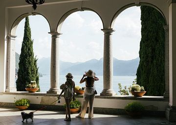 Window Views at Lake Como von swc07