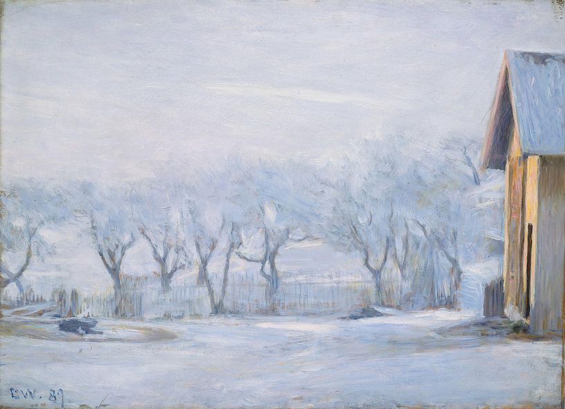 White Frost, Erik Werenskiold van Meesterlijcke Meesters