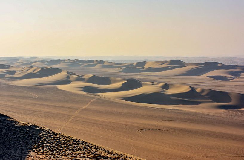 In de woestijn rondom Huacachina, Peru van Bianca Fortuin