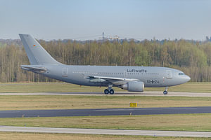 Airbus A310-304 MRTT der Luftwaffe auf dem Luftwaffenstützpunkt Eindhoven.