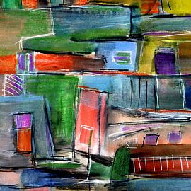 marode Stadt 1 von Claudia Gründler