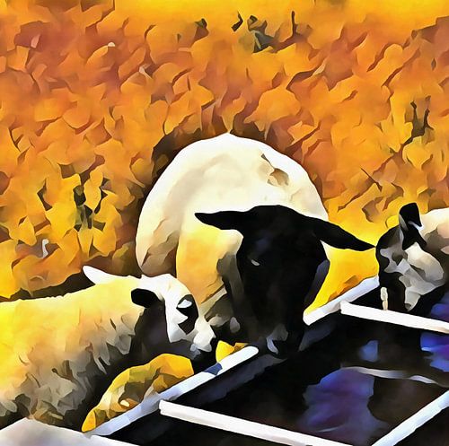 Roddelen tijdens de pauze