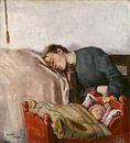 Christian Krohg~Mutter und Kind von finemasterpiece Miniaturansicht