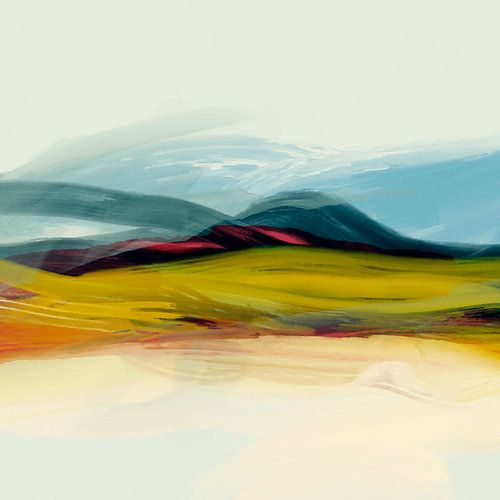 paysage abstrait