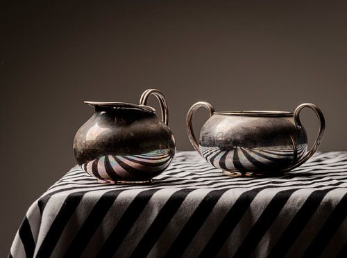 Striped tableware