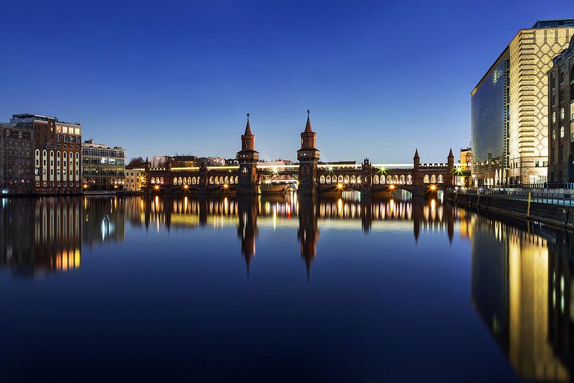 Berlin, Oberbaumbrücke von Frank Herrmann