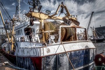 Urk Fischkutter von wim van de bult