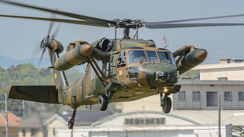 Japanese Sikorsky (Mitsubishi) UH-60JA (S-70A-12). by Jaap van den Berg