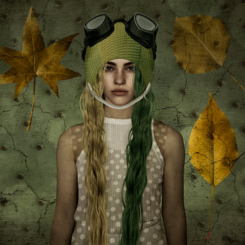 Badmuts Beauty Goud Herfst