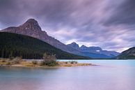 Waterfowl Lakes, Banff National Park, Icefields Parkway, Alberta, Kanada von Alexander Ludwig Miniaturansicht