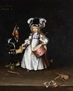 Portret van Mozes ter Borch als tweejarig kind, Gesina ter Borch van All the Masters thumbnail