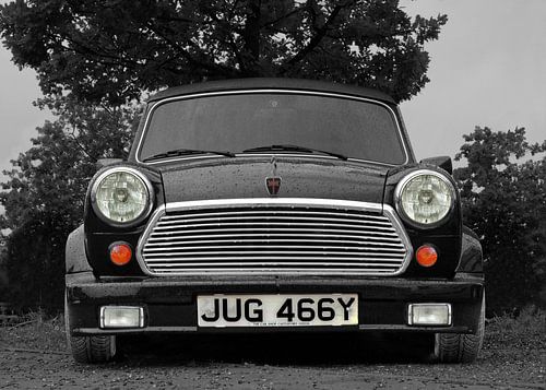 Mini convertible 1275cc in black