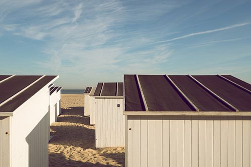 Beach cabins in Ostend