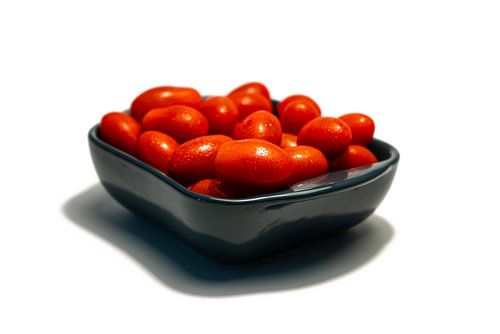 Tomaten in een schaal
