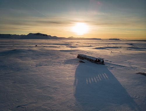Verlassenes Flugzeug
