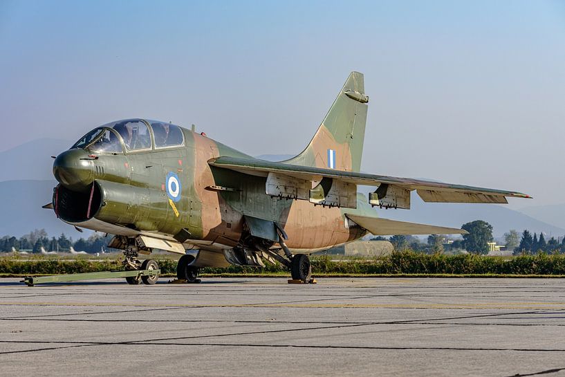 Greek LTV TA-7C Corsair II. by Jaap van den Berg