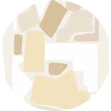 Modern Abstract NO.3 Neutrals van Bohomadic Studio