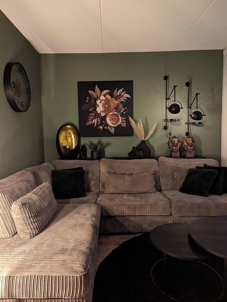 Goldene Blumen  von Wall Wonder 