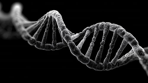 Dna element zilver panorama