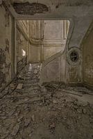 Stunning staircase in abandoned office