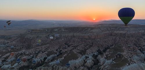 Zonsopkomst in Cappadocië