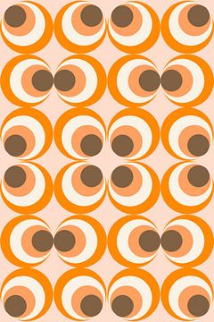 Retro stijl van Koffie Zwart