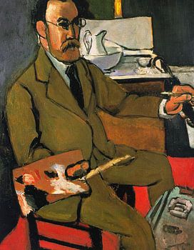 tijdens het schilderen, Henri Matisse