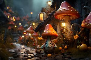 The big and the little gnome