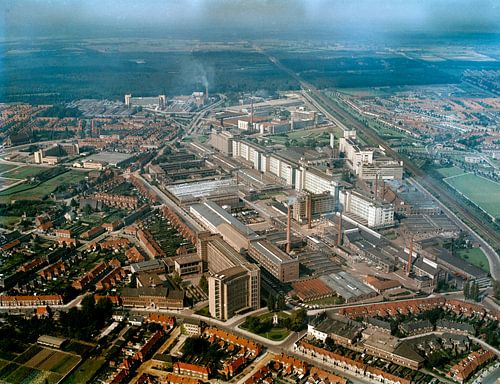 Usines Philips Eindhoven 1960