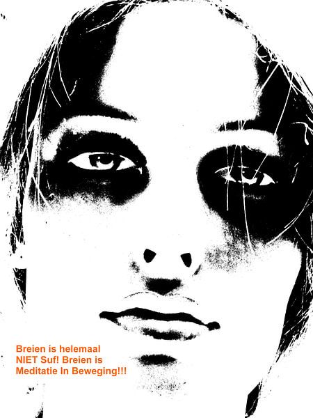 Dolende Dertigers: Breien Is Mediteren! by MoArt (Maurice Heuts)