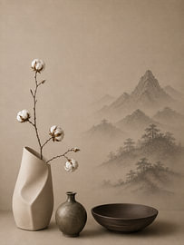Nature morte n° 3, Japandi sur Salt Theory