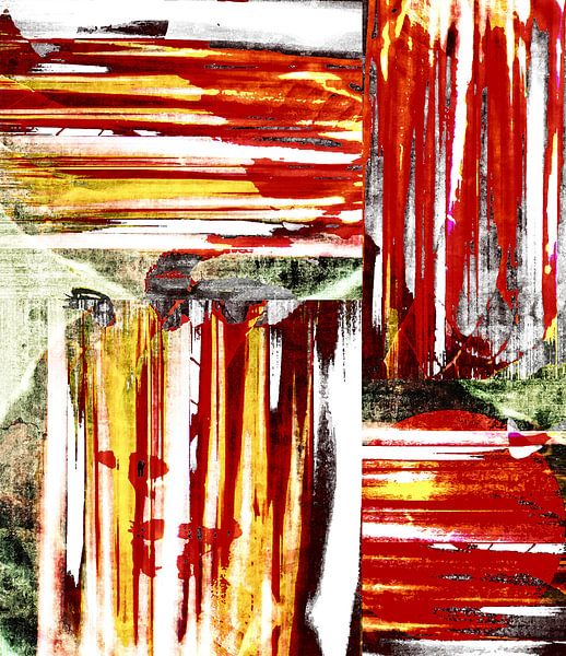 Verstecktes Gesicht von Wil van der Velde/ Digital Art