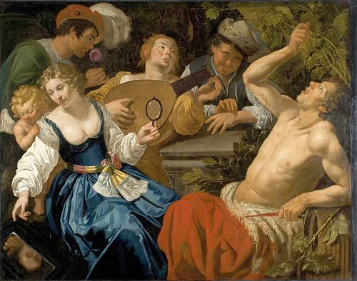 Jan van Bijlert, De vijf zintuigen